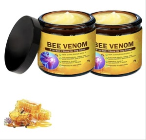 lot 48043 image: Bee Venom Relief Bone Healing Cream, Body Moisturizing Cream, Professional Bee Venom Joint Cream for Back, Neck, Hands, Knee for All Skin Types (2pcs)