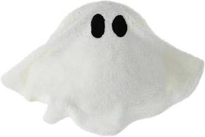 lot 48085 image: Halloween Ghost Throw Pillow, Ghost Shaped Decorative Pillow for Couch Sofa Bed, Cute Spooky Halloween Stuffed Pillow Plush Ghost Doll Home Decor Party Decorations, 12 x 11