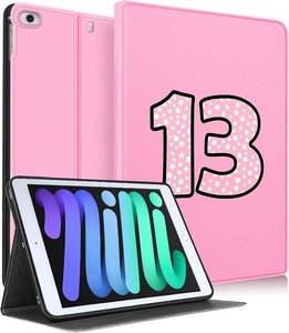 lot 48096 image: Uppuppy for Apple iPad Mini 54321 Case, for iPad Mini 5th4th3rd2nd1st Generation Case Kids Cute Kawaii Folio Women Girls Teens Girly Pretty Aesthetic Design Cover for iPad Mini 7.9 Inch Case