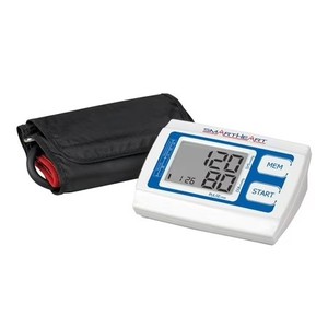 lot 48130 image: SmartHeart Blood Pressure Monitor  Wide-Range Upper Arm Cuff  Intelligent Inflation Technology  2-Person Memory