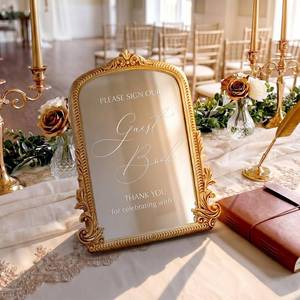 lot 28968 image: Vintage Love Wedding Sign Please Sign Our Guest Book - Retail $36