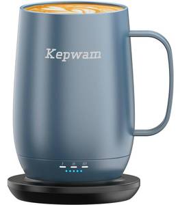 lot 28818 image: Heated Coffee Mug T2-Plus, 20oz Large Capacity Longer Battery Life - Retail $90