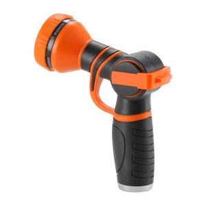 lot 28820 image: Giraffe Tools 34 Inch Garden Hose Nozzle with 9 Spray Patterns - Retail $26