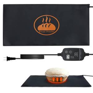 lot 28825 image: Bread Riser Dough Heating Mat - 10 x 20.47 XL Sourdough Heating Mat, 59°F - 140°F Adjustable Dough Riser Heat Pad for Sourdough Starter, Bread Proofer Warming Pat - Retail $18