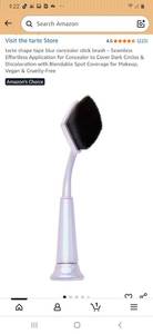 lot 28831 image: Tarte Shape Tape Blur Concealer Stick Brush �� Seamless Effortless Application for Concealer to Cover Dark Circles & Discoloration with Blendable Spot Coverage for Makeup, Vegan & Cruelty-Free - Retail $32