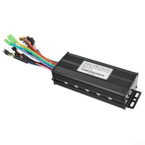 lot 28875 image: Controller JN Sine Wave Brushless Motor Controller 24V36V48V 30A 750W1000W 3 Mode Aluminum For Electric Bike Or Scooter Motors For UART No.2 Protocol With Or Without Hall Sensor Black - Retail $51