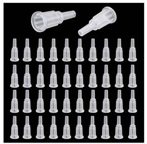 lot 28884 image: 50 Pcs Tip Adapters for Syringe Syringe Tip Adapter Converter - Retail $10