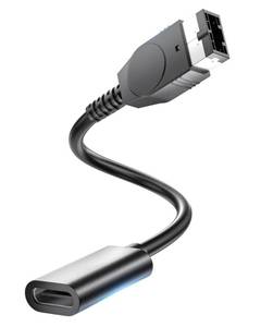 lot 28905 image: USB-C Adapter for Gameboy Advance SP Charger Support USB-A to C & USB-C to C Cable - Retail $10