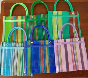 lot 28911 image: 12 Mini Mercado Bags For Fiesta Mexicana Party Favor Treat Goodie Candy Goody Gift - Mexican Mesh Market Tote Bag - Bolsas Bolsitas Para Dulces - Dulceros Morrales Morralitos Mexicanos - Mercadito Bag - Retail $21