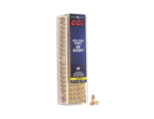 lot 13960 image: CCI Short Hollow Point, .22 Short, 98