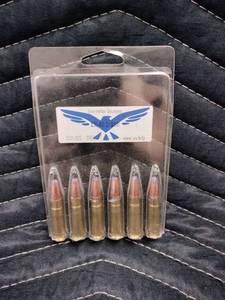 lot 13988 image: Interstellar Solutions 6-round plastic blister pack of centerfire rifle ammunition