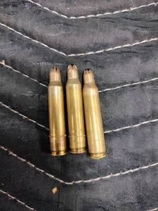 lot 27993 image: Remington blank cartridge brass centerfire cartridge 3 Ct