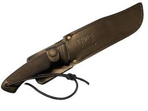lot 59983 image: vintage CRKT Sawtooth 2000 fixed-blade hunting and utility bowie knife
