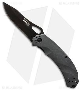 lot 60982 image: 5.11 Tactical Alpha (Model 51127) co-branded folding pocket knife