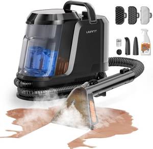 lot 21012 image: Uwant Carpet Cleaner Machine with Steam, Hot & Cold Water, 18KPa Suction