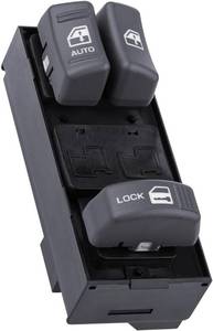 lot 21040 image: Driver Door Lock Window Switch for Chevy TahoeBlazerGMC Yukon 95-05