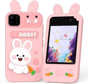 lot 21079 image: Kids Smart Phone for Girls 3-8, 2.8 Touchscreen, Camera, 32GB, Games