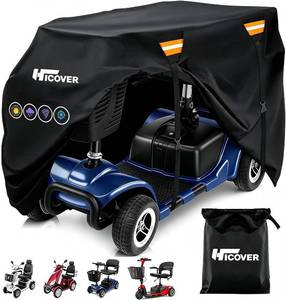 lot 21087 image: Hicover Mobility Scooter Cover, 600D Oxford, Waterproof, UV, Windproof