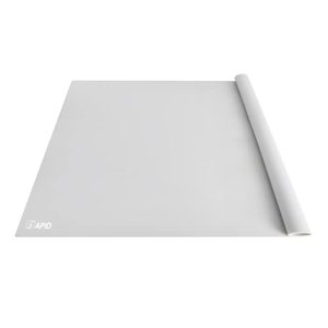 lot 21148 image: Sapid Extra Large Silicone Kitchen Mat 36x24 Heat-Resistant Counter Mat Grey