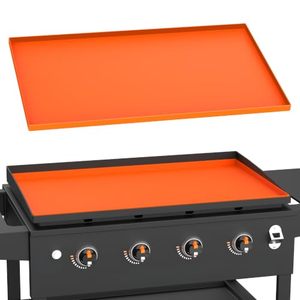 lot 21150 image: 36-Inch Silicone Griddle Mat for Blackstone, 1-Inch Raised Edge, Waterproof