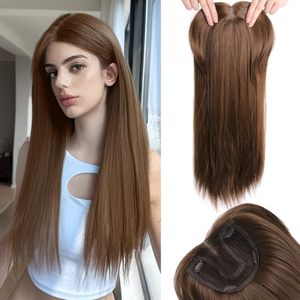 lot 21187 image: Toppers Hair Pieces for Women Straight 24-Inch Clip-In Extensions