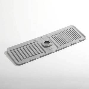 lot 21193 image: Kitlers Silicone Edge Protectors - Sink Splash Guard & Draining Mat
