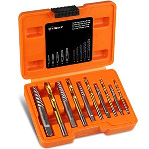lot 21236 image: 14Pcs Screw Extractor Set & Left Hand Drill Bits for Broken Bolts & Screws