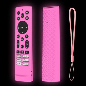 lot 21264 image: Silicone Remote Case ERF3A90 for U7GU8U9G 4K ULED, Glow Pink Sleeve