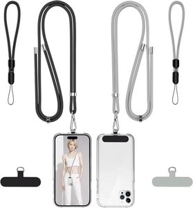 lot 21284 image: takyu Phone Lanyard, 2 Pack Crossbody & Wrist Strap for Smartphones