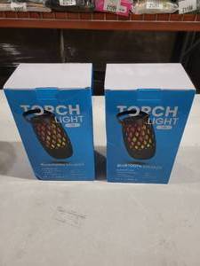lot 21396 image: Pair KUCHERO Torch Light Bluetooth Speaker L12 Flame Lantern ... 2pack