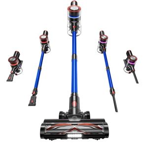 lot 21397 image: NADALY Cordless Vacuum Cleaner 550W 45KPa 65Min, Anti-Tangle, 8-in-1