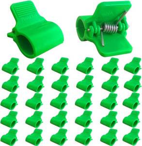 lot 21418 image: Greenhouse Clamps for 12 Inch PVC Pipe, Hoops & Plant Support