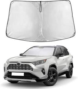 lot 21440 image: EcoNour Windshield Sunshade Compatible for Toyota RAV4 2019-2024 2025,2026