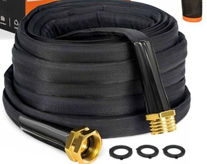 lot 21463 image: Giraffe Tools Garden Hose 25ft Lay-Flat Water Hose