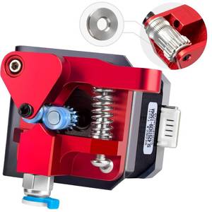 lot 21487 image: Redrex Dual Gear Ender 3 Extruder with Nema 17 Motor, for Creality Ender 3