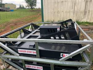 lot 9000 image: Unused JCT Heavy Duty Skid Steer Brush Cutter