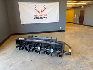lot 9024 image: Unused JCT Skid Steer Tiller