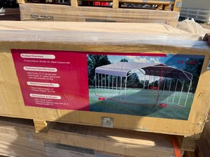 lot 9131 image: Unused SD Lanch triple garage Carport (SDLC2040FT)