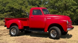 lot 9000A image: 1951 Chevrolet RestoMod 4x4 Pickup - Fuel Injected 6.0 LS - Air Conditioning