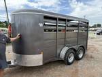 2023 Delta Manufacturing Double Axle Stock Trailer