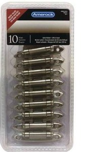 lot 19731 image: Amerock 10 Pack Cabinet Hinges