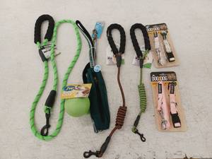 lot 19768 image: Dog Leashes Collars and Accessories Lot