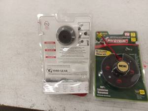 lot 19792 image: Yard Gear PivoTrim String Trimmer Head w Accessories, 2 Pack