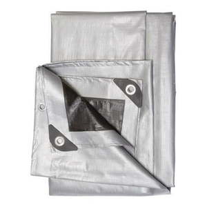 lot 19829 image: Projex Poly Tarps Blue & Brown 8 x 10 - Pack of 2