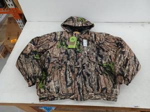 lot 19841 image: Ghost Camo Mossy Oak Camouflage Hunting Jacket L