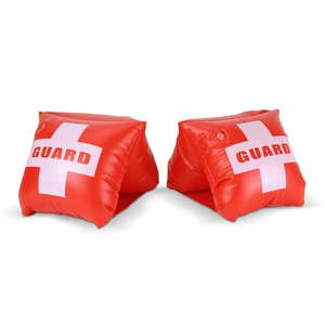 lot 19870 image: GoFloats Adult Water Wings Inflatable Floaties Red
