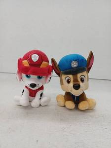 lot 19874 image: PAW Patrol Plush Pup Figures 3 Pack