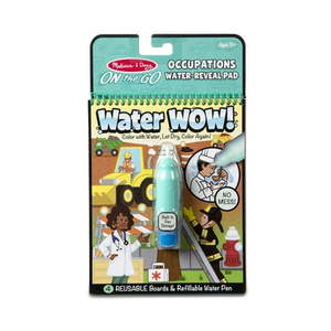 lot 19884 image: Melissa & Doug Water Wow Occupations Reusable Activity Pad