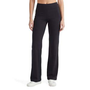 lot 19893 image: No Nonsense Womens Flared Yoga Pants Medium