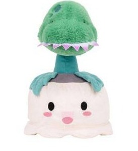 lot 19896 image: Russ Greenhouse 12-Inch Ghost Venus Flytrap Plush